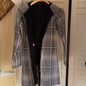 Lululemon plaid raincoat